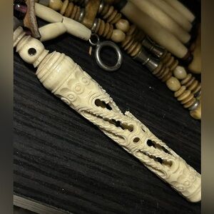 Antique Victorian Ornate Stanhope Paris Eifel Tower ox nine wax seal carved